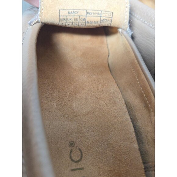 VIONIC 'Marcy' Brown Leather Driving Loafers Slip On Shoes Flats Size 8 - Picture 6 of 6